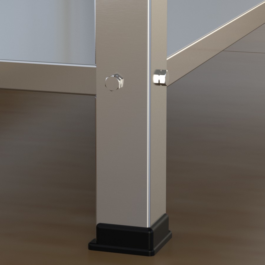 Estante Armário Prateleira Inox 5 Bandejas 400 X 1400 Aisa